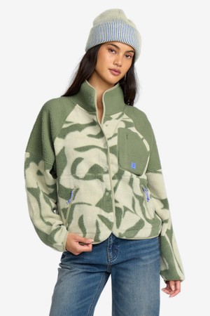 여성 POPOYO SNAP UP 플리스 자켓 (WF31JK017GHJ)