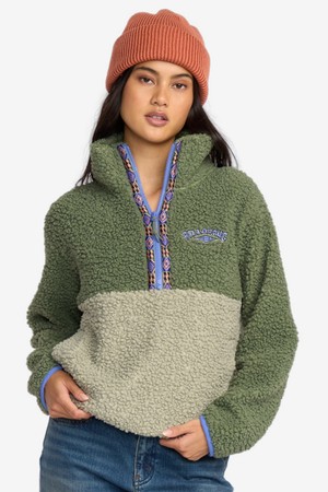 여성 HORIZON MOCK NECK 플리스 (WF31FH019GPL)