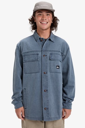 MOHAB WASHED TWILL 긴팔 셔츠 (QF31SH040KTP)