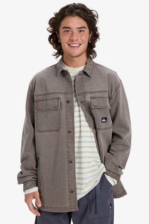 MOHAB WASHED TWILL 긴팔 셔츠 (QF31SH040CSD)