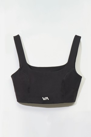 여성 VA SQUARE NECK 스포츠 브라 (VF31SL011BLK)