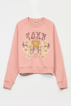 플라워 프린트 맨투맨 (RF31LT059PNK)