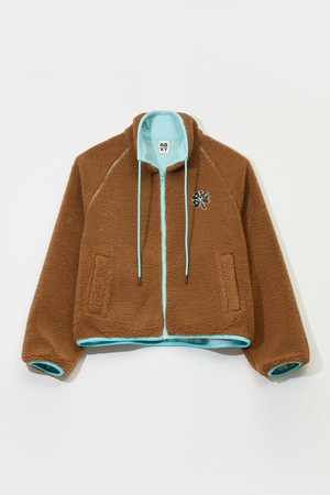 컬러 블록 플리스 자켓 (RF41JK067LBR)