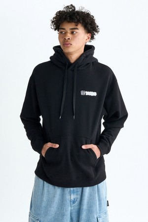 헤비 저지 와이드핏 후디 (DF31HD015BLK)