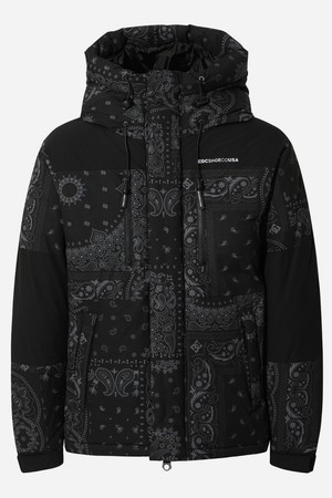 와이드 핏 다운 자켓 (DF31JK011BKB)