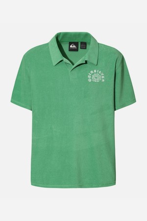 퀵실버 APRES 테리 반팔 카라티 (QG11RE512GNZ)