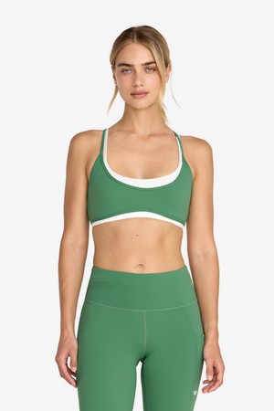 여성 TWO TIMER 스포츠 브라 (VG11SL052IVY)