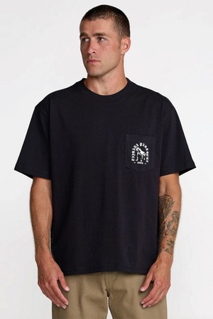 남성 BAD PANTHER 반팔 티셔츠 (VG11ST023BLK)