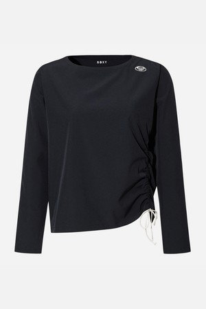 ESSENTIAL SIDE STRING 릴렉스핏 긴팔 래쉬가드 커버업 (RG21RS506ANT)