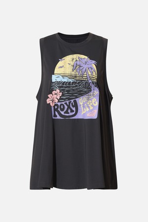 TALLOVERSIZE A라인 뒷트임 슬리브리스 래쉬가드 (RG21RE509PHA)