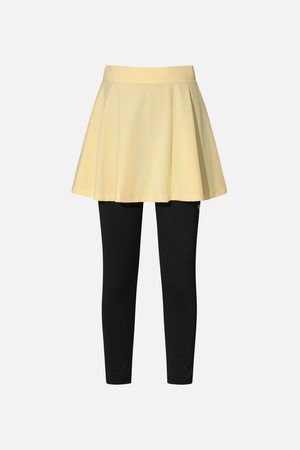 주니어용 스커트 레이어드 워터 레깅스 (TG21RK528GOL)