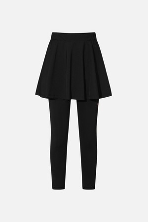 주니어용 스커트 레이어드 워터 레깅스 (TG21RK528ANT)