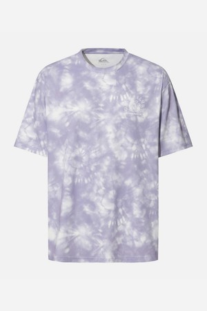 TIE DYE 프린드 반팔 래쉬가드 (QG21RE511PUR)