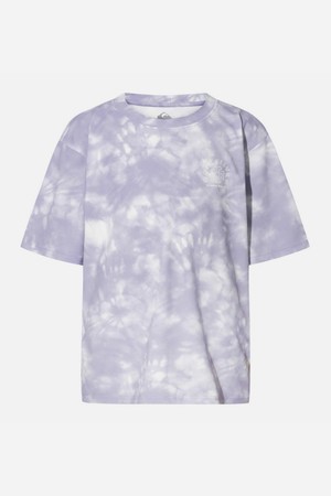 YOUTH TIE DYE 프린트 반팔 티셔츠 (KG21BR522PUR)
