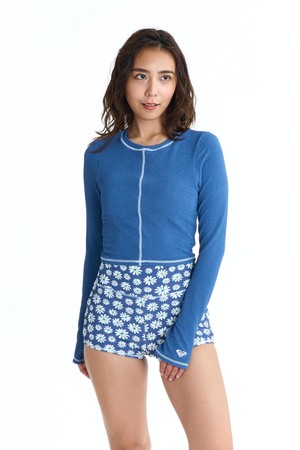 CALM RIDE 래쉬가드 세트 (RG21BK800BLU)