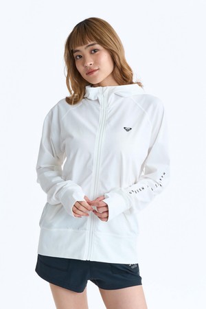 HISTORICAL LOGO 후드 래쉬가드 (RG11RZ802WHT)