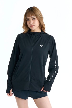 HISTORICAL LOGO 후드 래쉬가드 (RG11RZ802BLK)