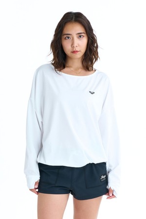 LUMINA 라운드넥 래쉬가드 풀오버 (RG11RS811WHT)