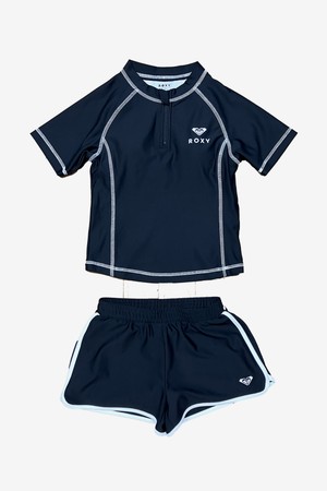 BRIGHT RIDE 반팔 래쉬가드 세트 (TG21KI810BLK)