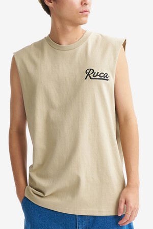 남성 SCRIPT SEALED 슬리브리스 티셔츠 (VG11SL106KHA)