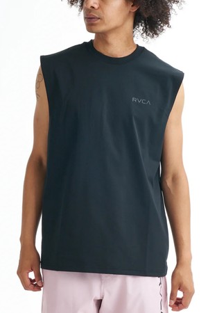 남성 STARIGHT WAY 슬리브리스 래쉬가드 (VG11RS104BBL)