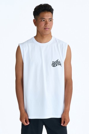 BEND LOGO 래쉬 머슬 나시티 (QG21RE801WHT)