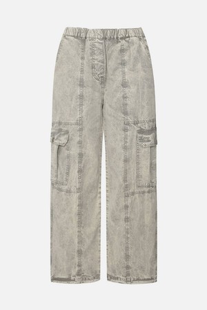 CARGO WASHED 롱팬츠 (RG11LP553GRE)