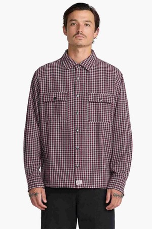 남성 BIG RVCA FLANNEL 셔츠 (VG31SH012RDE)