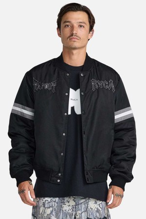 x Tapout SATIN 봄버 재킷 (VG31JK053BLK)