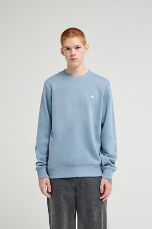 ICON EMBROIDERY 크루넥 스웻셔츠 (MG31LT901BJN)