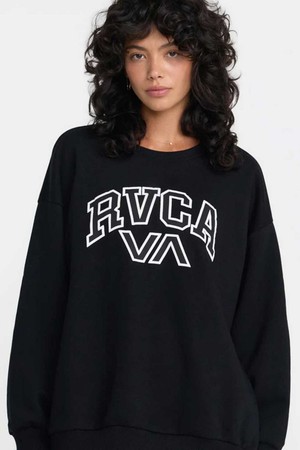 여성 SQUAD OVERSIZED 맨투맨 (VG31LT105RVB)