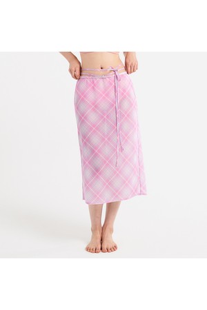 [배럴] 서머 브리즈 커버업 롱 스커트 라이트핑크 (B5SWWSK061LPK)_PINK-a