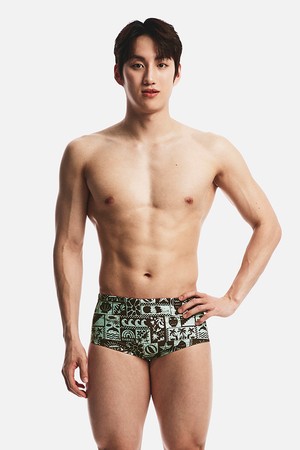 [배럴] 칼리 숏사각 수영복 초코브라운 (B6SMSMS110CBW)_BROWN-a