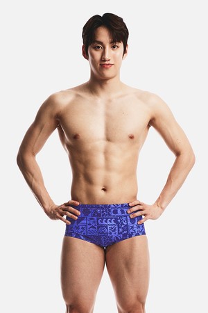 [배럴] 칼리 숏사각 수영복 블루 (B6SMSMS110BLU)_BLUE-a