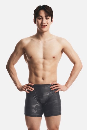 [배럴] 카모 3부 재머 수영복 딥그레이 (B6SMSMS104DEG)_GREY-a