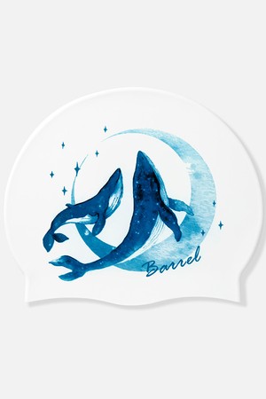 [배럴] 블루 웨일 실리콘 스윔 캡 화이트 (B6SUASC004WHT)_WHITE-a