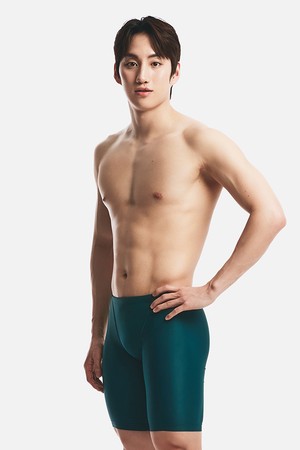 [배럴] 코어 4부 재머 수영복 딥그린 (B6SMSMS101DER)_GREEN-a
