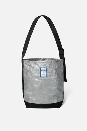 [배럴] 미디엄 바스켓 토트백 20L 실버 (B6SUABG009SIL)_SILVER-a