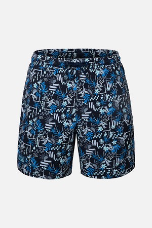 [배럴] 맨 팜트리 4부 워터 쇼츠 딥네이비 (B6SMWBS111DNV)_NAVY-a