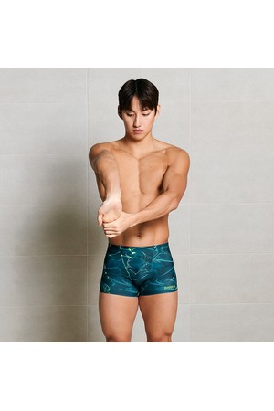 [배럴] 에너제틱 플로우 2부 재머 수영복 딥그린 (B6SMSMS113DER)_GREEN-a