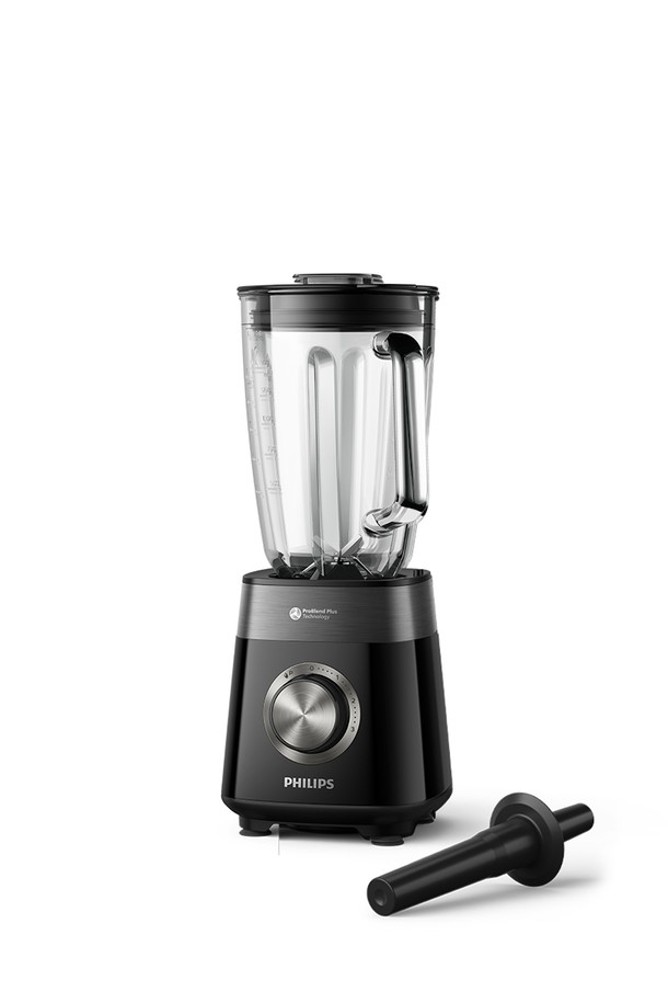 필립스 뉴프로파워 블렌더 5000 시리즈 초고속 HR3030/00은 1200W 고성능 모터와 3단계 속도 조절, 펄스 모드를 지원하여 다양한 식재료를 손쉽게 조리할 수 있습니다. 2L 대용량 유리 용기와 4각 3D 칼날 시스템을 갖춰, 스무디, 수프, 견과류 버터 등 다양한 요리에 활용 가능합니다. 과열 방지, 이중 안전잠금 시스템, 미끄럼방지 받침으로 안전하게 사용 가능하며, 사용 후에는 자동 세척 기능으로 편리하게 관리할 수 있습니다. 본체, 유리 용기, 블렌더 스틱으로 구성되어 있으며, 220-240V 전압에서 작동합니다.
