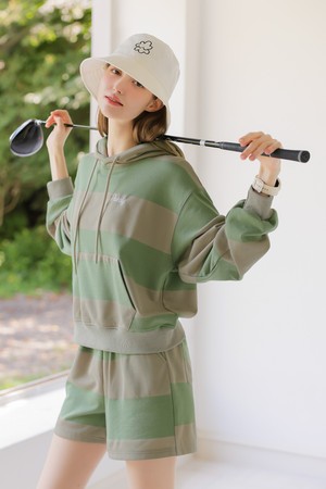 [퍼디] SET/풀오버 후드 팬츠세트 [민트+민트]_GREEN-a