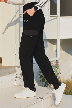 [퍼디] 젤리스판 기모 조거 팬츠 [블랙]_BLACK-a