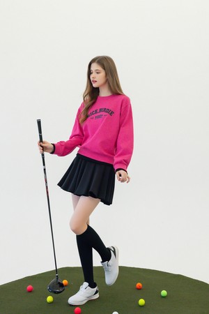 [퍼디] 소프트코튼 더블립 맨투맨 [핑크]_PINK-a