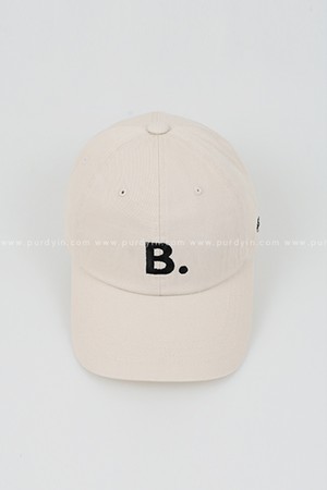 [퍼디] 비닷 자수 볼-cap_BEIGE-a