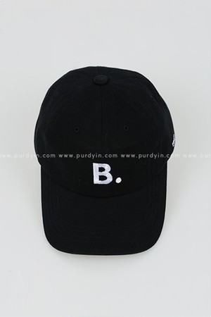 [퍼디] 비닷 자수 볼-cap_BLACK-a