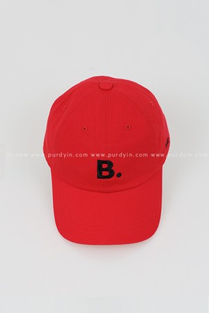 [퍼디] 비닷 자수 볼-cap_RED-a