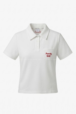 [퍼디] 포켓 기능성 피케이 카라티_RED-a