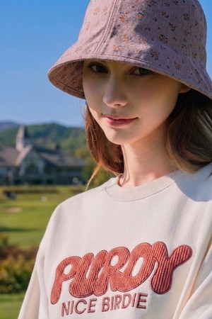 [퍼디] 메이 플라워 스토퍼 버킷-hat_PINK-a