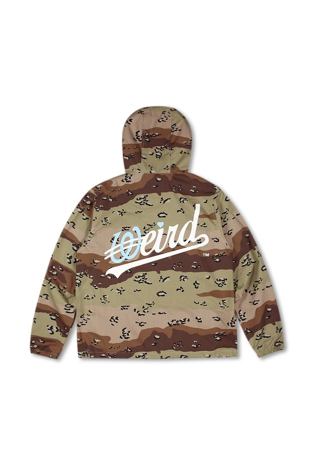 위얼드월드_카모플라쥬 (Camouflage) 웨이브로고 후드 집업 데저트카모는 봄, 가을 시즌에 어울리는 아우터입니다. 스트릿, 밀리터리 스타일을 기반으로 하며, 일상에서 편안하게 착용할 수 있습니다. 데저트 카모 패턴과 웨이브 로고 디자인이 특징이며, YKK 투웨이 지퍼와 립스탑 원단을 사용하여 실용성을 높였습니다. 상하단 분리 개폐가 가능하여 활동성을 더하고, 긴 소매 기장과 레귤러 기장으로 제작되었습니다. 가을 나들이룩, 캠핑룩, 고프코어 스타일을 연출하기에 좋습니다.
